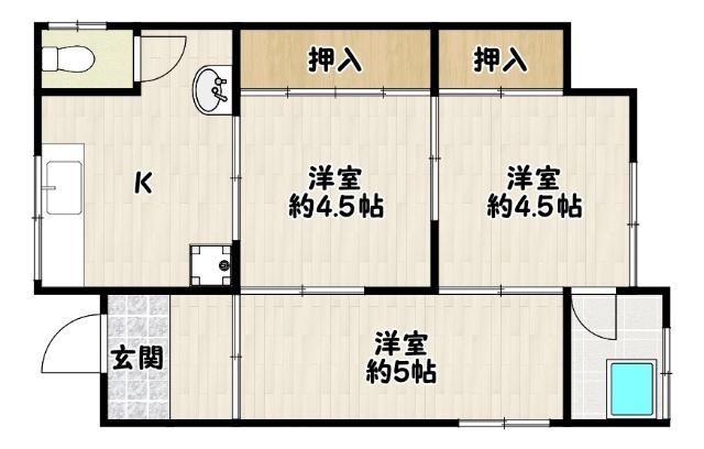  間取り図写真