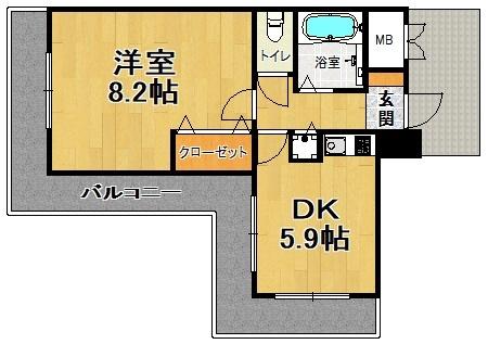  間取り図写真