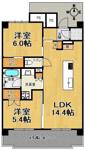  間取り図写真