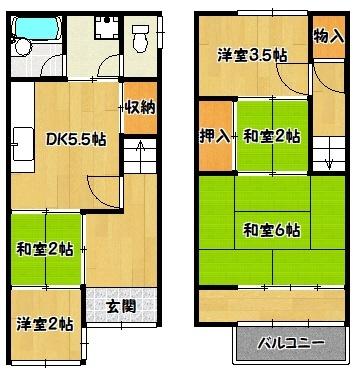  間取り図写真