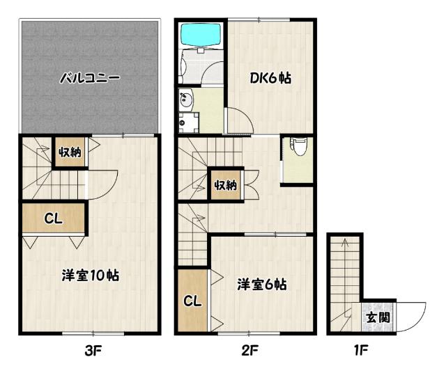  間取り図写真