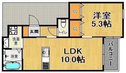  間取り図写真