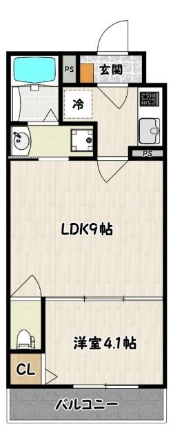 AXIA CITY神戸松原 間取り図画像