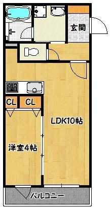 神戸市兵庫区駅前通マンション 間取り図画像
