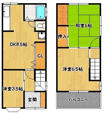  間取り図写真