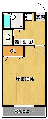 神戸市兵庫区中道通マンション 間取り図画像