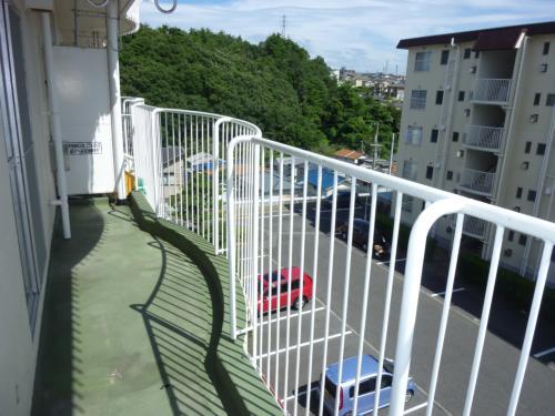 神戸市北区甲栄台マンション バルコニー