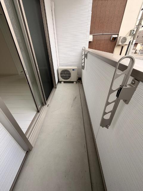 神戸市兵庫区神田町アパート バルコニー