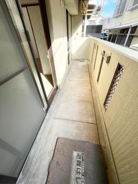 神戸市兵庫区上祇園町マンション バルコニー