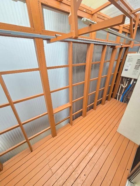神戸市兵庫区荒田町テラスハウス バルコニー