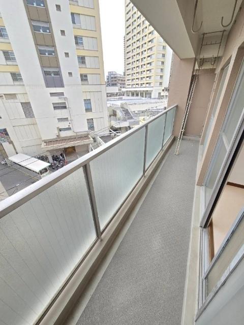 神戸市兵庫区羽坂通マンション バルコニー