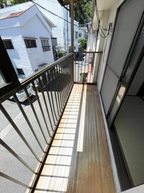 神戸市兵庫区石井町テラスハウス バルコニー