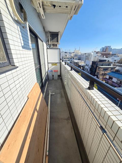 神戸市兵庫区笠松通マンション バルコニー