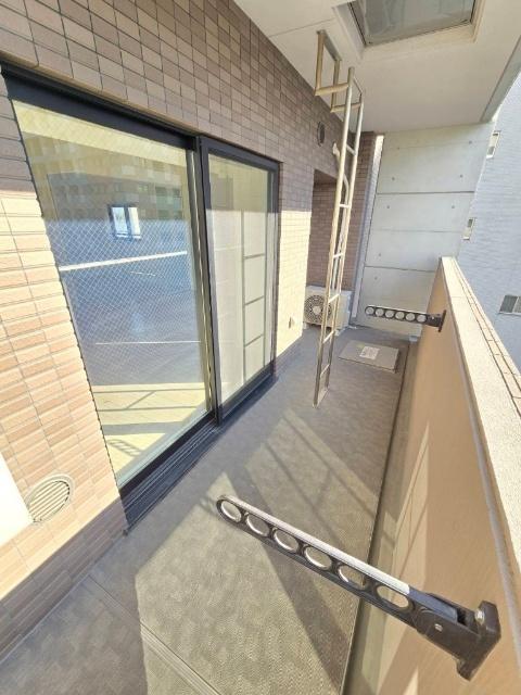 神戸市兵庫区湊町マンション バルコニー