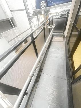 神戸市中央区八雲通マンション バルコニー