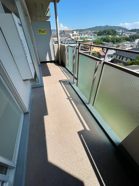 神戸市北区鈴蘭台西町マンション バルコニー