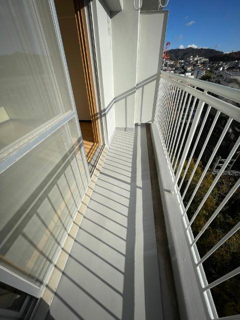 神戸市北区鈴蘭台西町マンション バルコニー