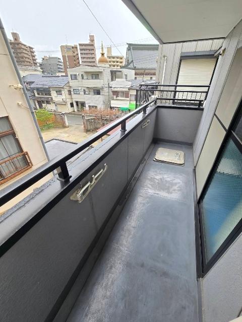 神戸市兵庫区塚本通マンション バルコニー