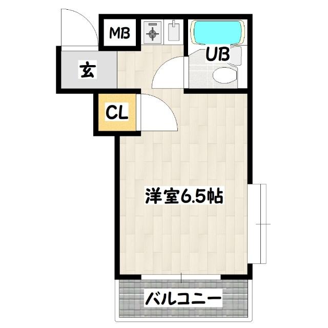 サンヴィラ三宮 間取り図画像