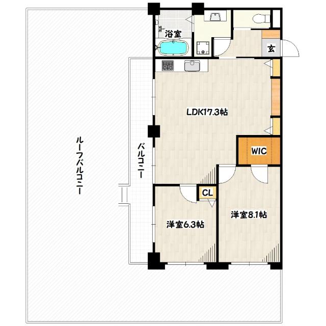 サンピア 間取り図画像
