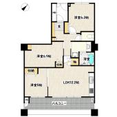 アスタプラザウエスト 間取り図画像