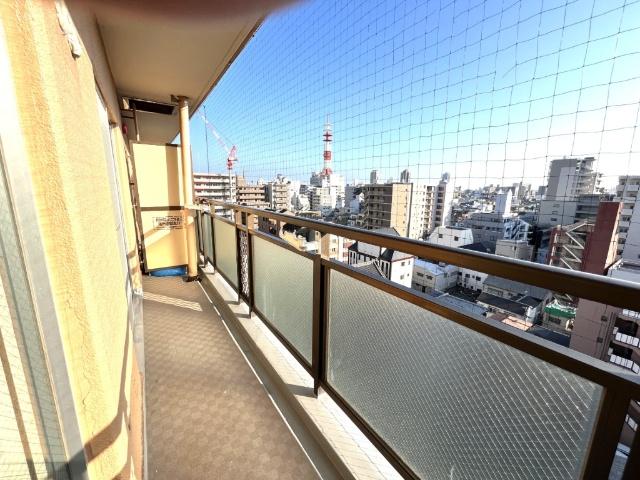 朝日プラザ湊川 バルコニー