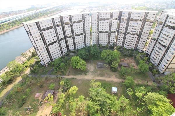 芦屋浜第二住宅第六 弐号棟 外観