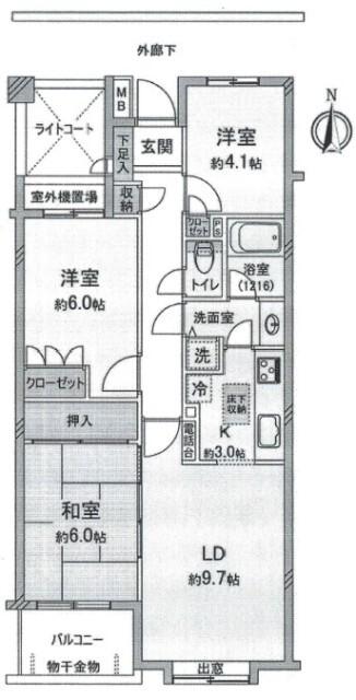  間取り図写真