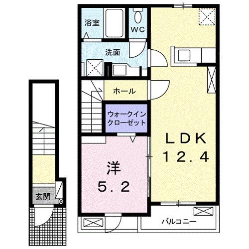 ボヌール（204） 間取り図画像