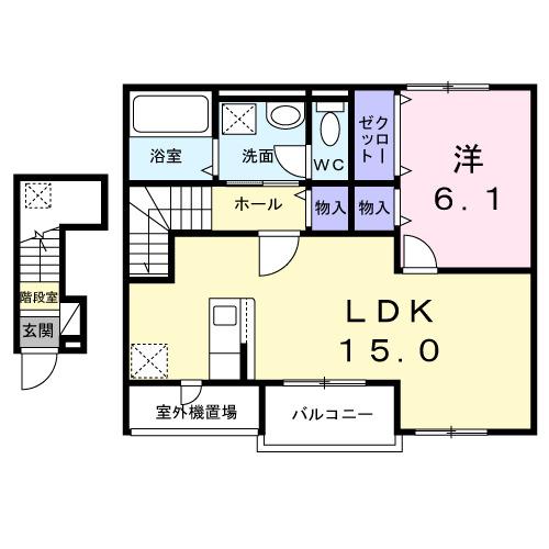 グレイスヴィラ（202） 間取り図画像