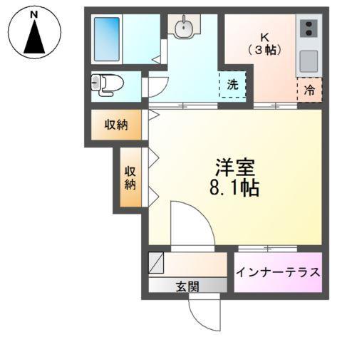 Halelea・Aoba（ハレレア・アオバ） 間取り図画像