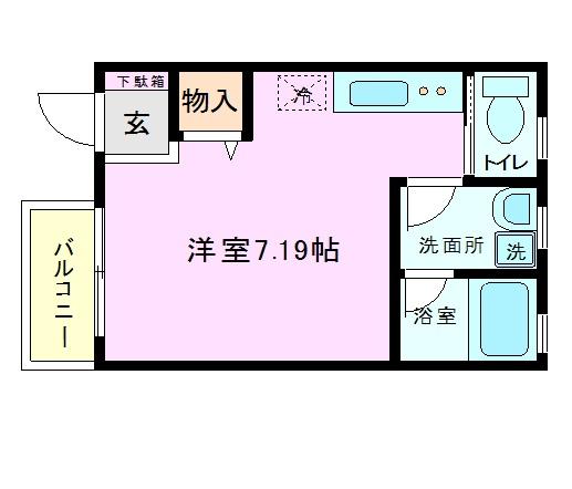 GSカーム昭和（102） 間取り図画像
