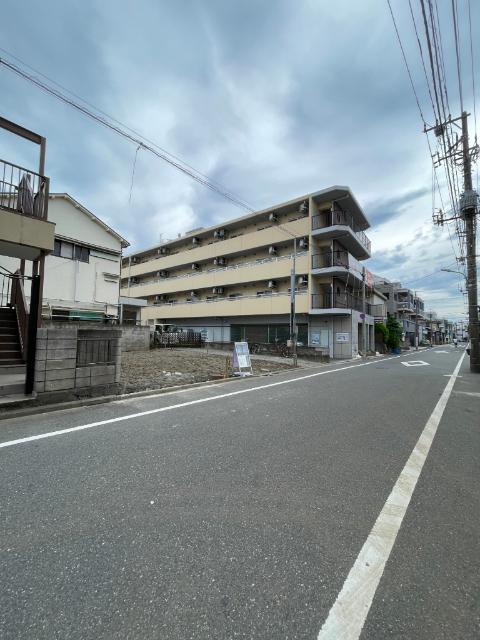 北東側より現地を撮影