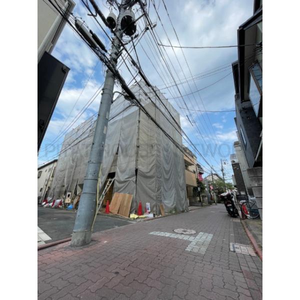 北西側より