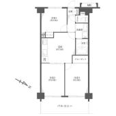 グランイーグル大森南Ⅱ 間取り図画像