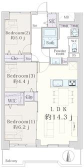 シティコープ大森東 間取り図画像