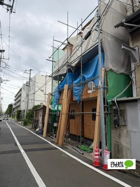 大森南４丁目　新築戸建て（全２棟）Ｂ号棟 前面道路含む現地写真