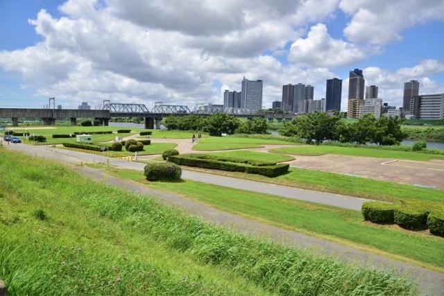 多摩川丸子橋緑地