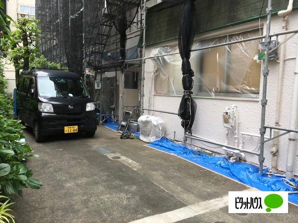 西小山ハイツ 駐車場