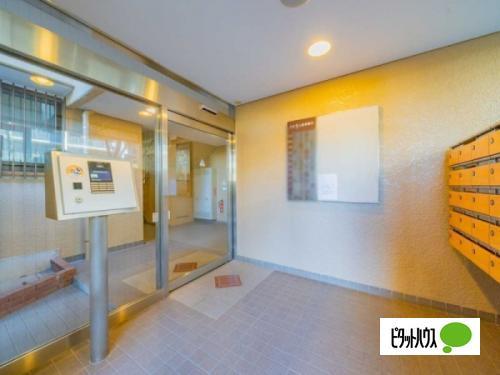 多摩川ハイム1号棟 エントランス