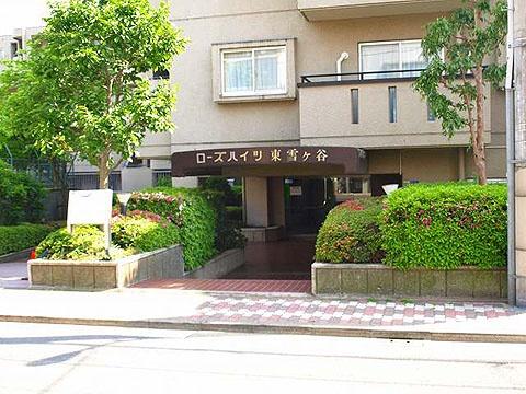 ローズハイツ東雪谷 エントランス