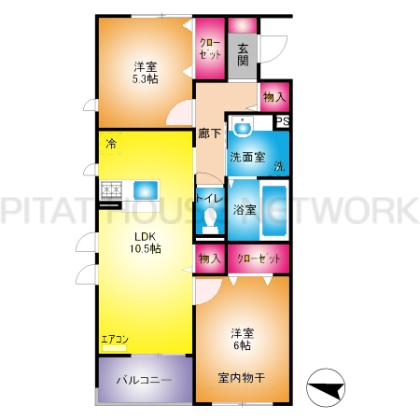  間取り図写真