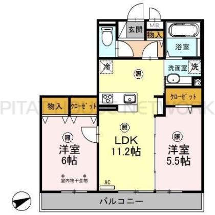  間取り図写真