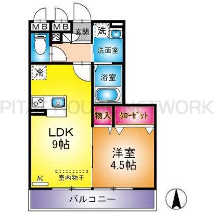  間取り図写真