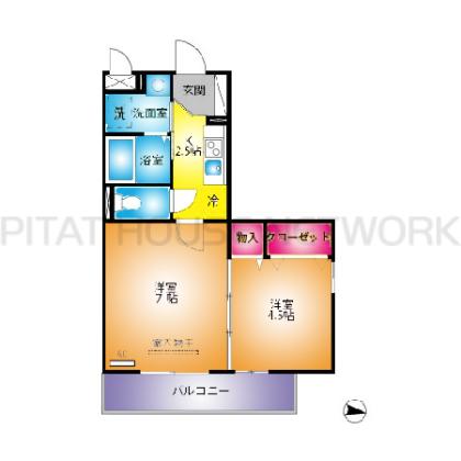  間取り図写真