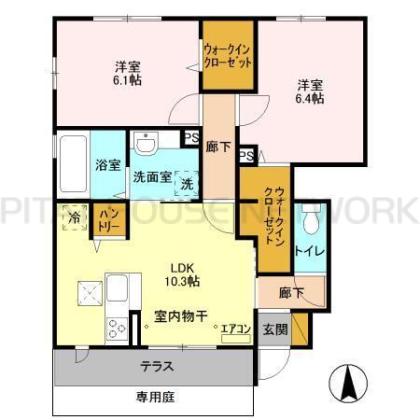  間取り図写真