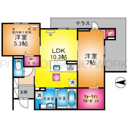  間取り図写真