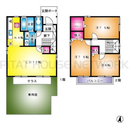  間取り図写真
