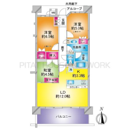  間取り図写真