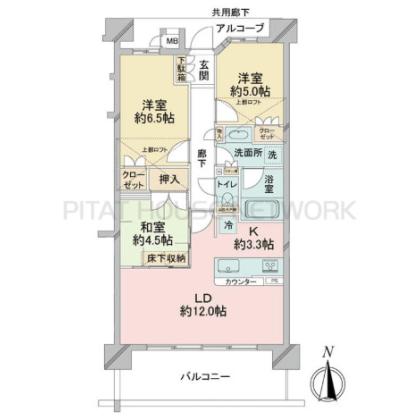  間取り図写真